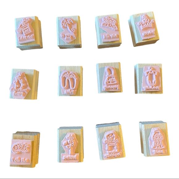 Stampin’ Up 12 Stamps A Little Love Collection NEW - Picture 2 of 2